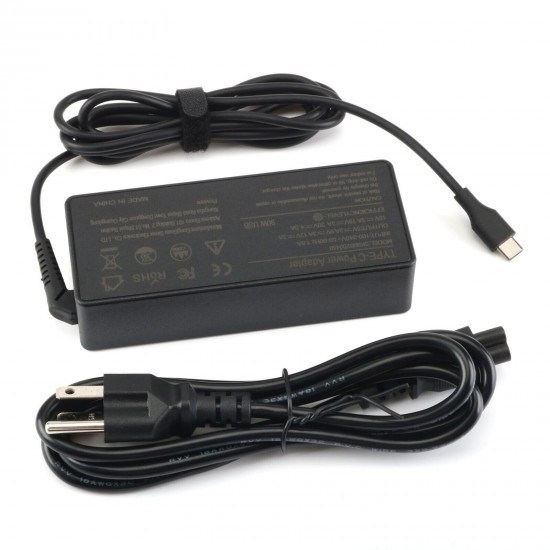 NEW 90W USB-C Charger For Lenovo Thinkpad Carbon x1 IdeaPad Yoga Spectre x360