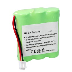 Replacement For GE/RCA D-AA600BX3 Cordless Phone Battery (700mAh, 3.6V, NiCD)