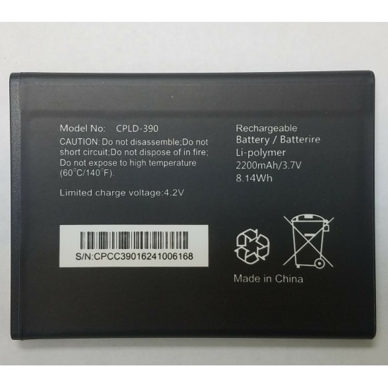 Replacement Battery For Coolpad Catalyst 3622A CPLD-390 2200mAh