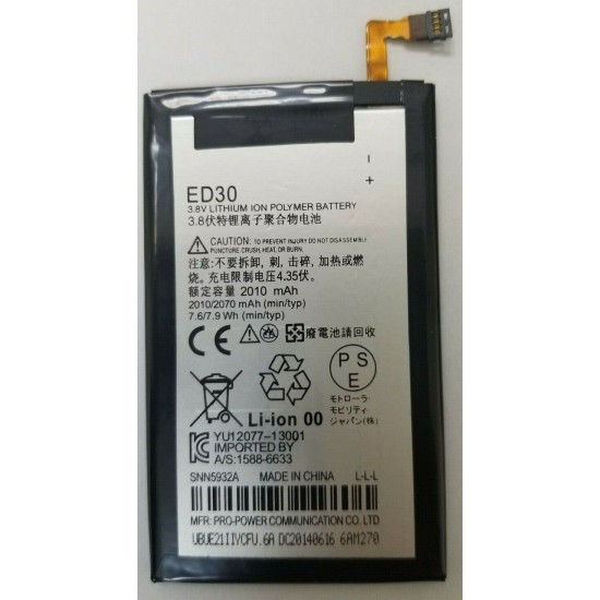 Battery For Motorola Moto G2 XT1063 XT1064 XT1068 2010mAh ED30