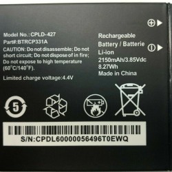 Replacement Battery For Coolpad Surf By T-Mobile CP331A CPLD-427 2150mAh