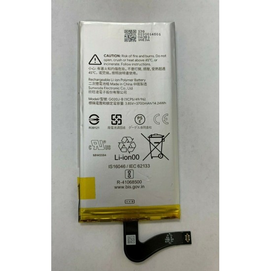 Replacement Battery For Google Pixel 4XL G020J-B (1ICP5/49/96) 3700mAh