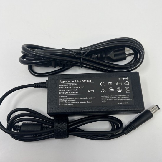 Replacement AC ADAPTER - MODEL SK90185350 100-240V 50-60Hz HP 18.5V 3.5A