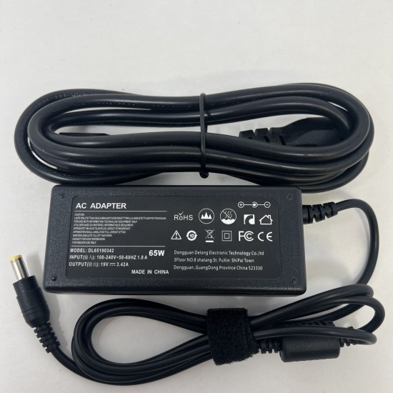 65W Laptop Power Supply AC Adapter Charger for Acer Toshiba Gateway--DL65190342