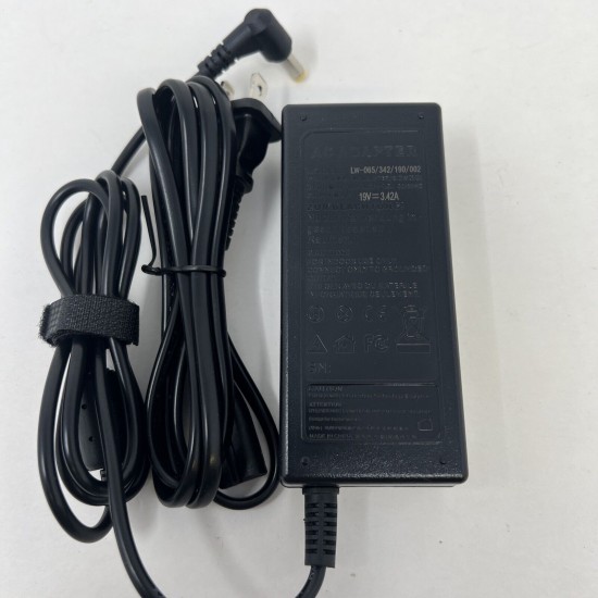 LW-065/342/190/002 19V 3.42A 65W AC Adapter Charger for Acer Aspire. C34