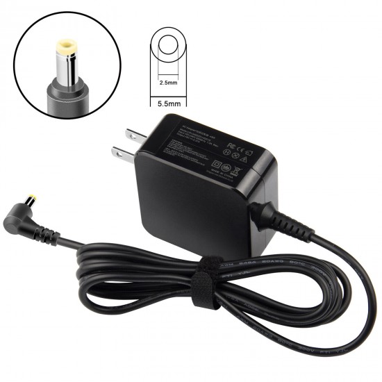 For Asus Laptop Fast Charger AC Power Adapter ADP-65DW B 19V 2.37A 45W 5.5mm NEW