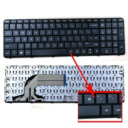 Keyboard with Frame For HP 15-f387wm 15-d035dx 15-f233wm 15-f010wm 15-n290n US