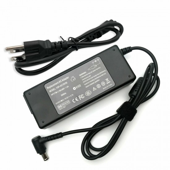 New AC Adapter Charger Power Cord for Sony Vaio SVT131A11U SVT151A11L SVT151A11U