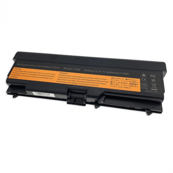 Replacement Battery for Lenovo Thinkpad T430 T430i T530 T530i 0A36303 45N1001 - 6600mAh Capacity