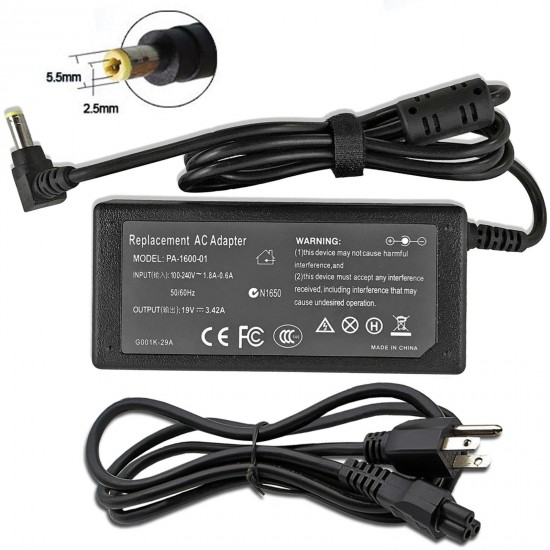 AC Adapter Charger Power for ASUS X54C-BBK5 X54C-ES91 X54C-NS92 X54L X54L-BBK2