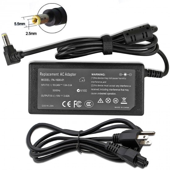 AC Adapter Charger Power For ASUS X54C-BBK5 X54C-ES91 X54C-NS92 X54L X54L-BBK2