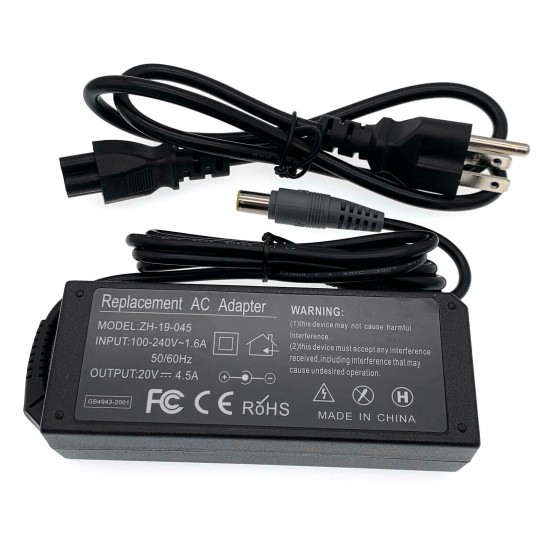 90W 20V AC Adapter Charger for Lenovo ThinkPad Edge E330 E525 E530 E535 42T4428 - Power Supply for ThinkPad Edge Series