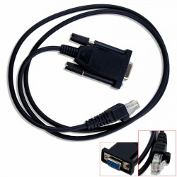 Programming Cable for Motorola Radius Maxtrac GM300 M1225 CDM1250 CM200 CM300 - Compatible Data Transfer Cable for Motorola Two-Way Radios