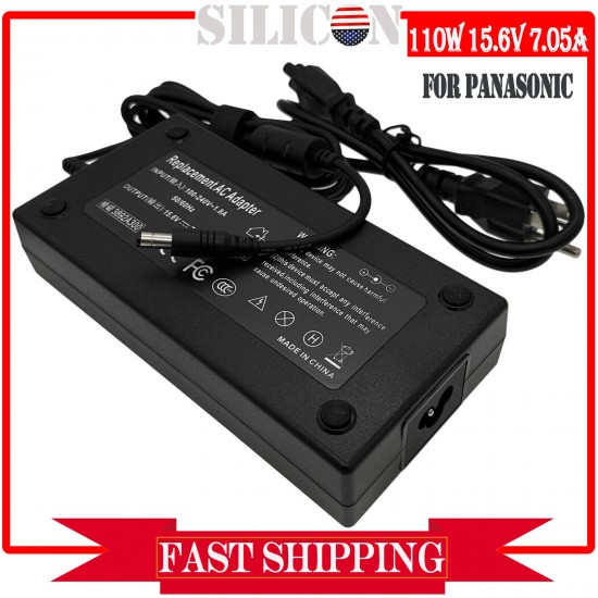 15.6V 7.05A AC Adapter Charger Power For Panasonic Toughbook CF-AA5713A M1 M2