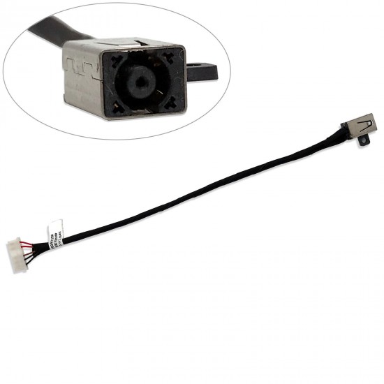 Power Jack Charging Port Cable for Dell Inspjson 15 3558 3551 3552 P47F001