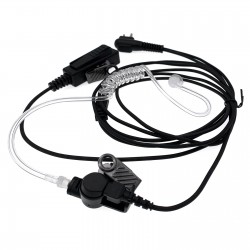 20 ×2 Pin Surveillance Microphone Earpiece Headset Compatible with Motorola CP200 CP150 PR400 Radio