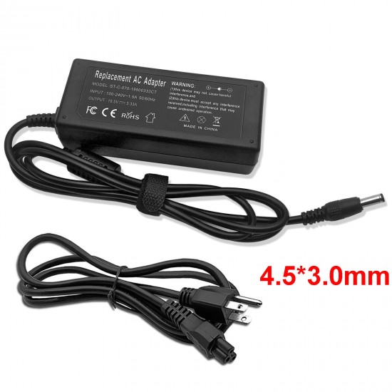 65W AC Adapter Charger for HP 15-ay102ng 15-ay103dx 15-ay103na 15-ay106na