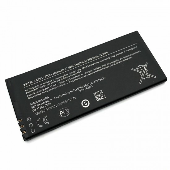 3000mAh Replacement Battery for Microsoft Lumia 950 RM-1106 RM-1104 RM-110 McLa BV-T5E