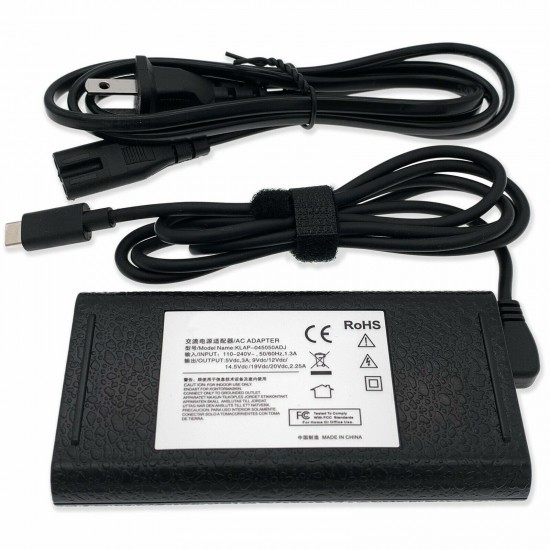 45W AC Adapter Charger for Lenovo Flex 11 Chromebook ZA27 Type-C Power Supply