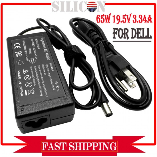 65W AC Power Charger Adapter For Dell Latitude 14 3470 P63G, 15 3580 3588 P79G