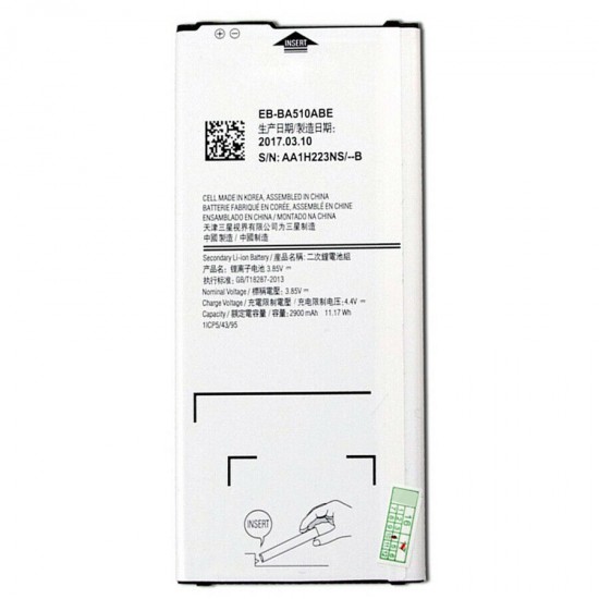 2900mAh New Battery EB-BA510ABE For Samsung Galaxy A5 SM-A510F 2016 Edition