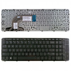 US Keyboard with Frame Compatible for HP 15-f211wm 15-f272wm 15-f278nr 15-f233nr 15-f224wm