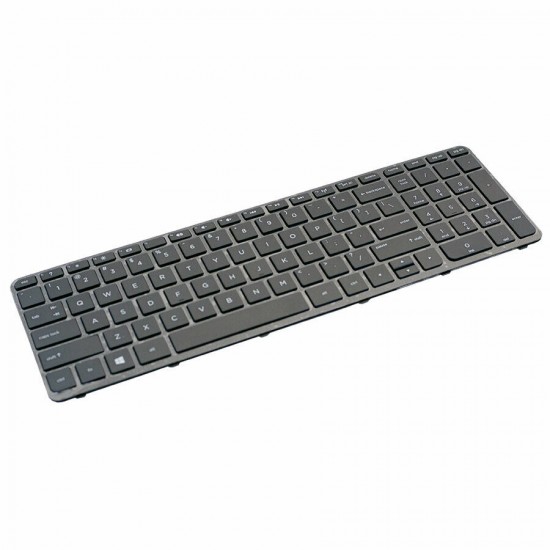 US Keyboard with Frame Compatible for HP 15-f211wm 15-f272wm 15-f278nr 15-f233nr 15-f224wm