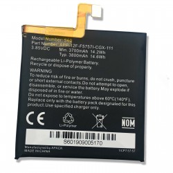 Replacement Battery for Caterpillar CAT S60 Mobile Phone - 3800mAh Capacity - Model APP-12F-F5757I-CGX-111