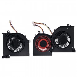 Laptop CPU and GPU Cooling Fan Compatible with MSI GS65 Stealth 8SE 8SF 8SG 8RE GS65VR MS-16Q2