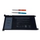 New Laptop Battery For Dell Inspiron 13 5000 Series 5368 5378 5379 WDX0R 42Wh