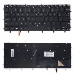 US Keyboard for DELL XPS 15 9550 9560 9570 15BR Backlit Replace Part