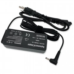 65W Charger for Lenovo Ideapad S340-15IIL Type 81VW 81WW Laptop - Power Adapter Cord