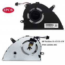 Replacement CPU Cooling Fan for HP Pavilion 15-CS 15-CW Series L25584-001, NS85B00-17K24