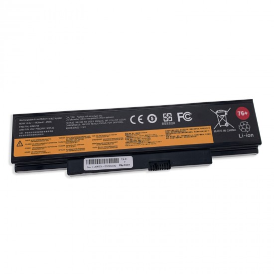 76 76+ Battery For Lenovo ThinkPad Edge E550 E550C E555 E560 E565 Series 45N1763