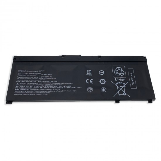 Replacement SR04XL 917724-855 Battery for HP Omen 15-CE and 15-DC Laptops, 15.4V SR04070 HSTNN-DB7W