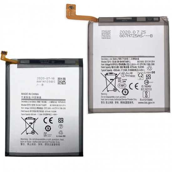 For Samsung Galaxy A71 / A71 5G Battery A715F / A716U EB-BA715ABY EB-BA907ABY