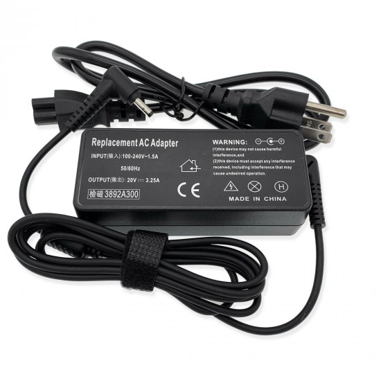 65W Adapter Charger For Lenovo IdeaPad S340-14IWL 81N7AC ADLX65NDC3A Power