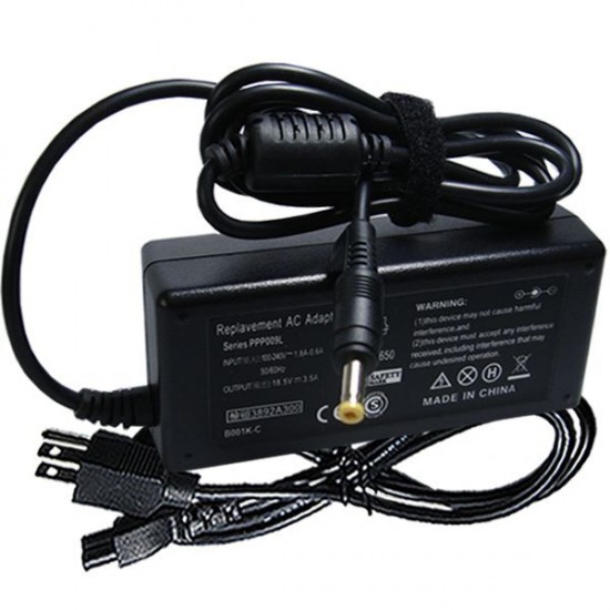 AC Adapter Charger Power Supply For HP Compaq ST-C-075-18500350CT 4.8*1.7mm