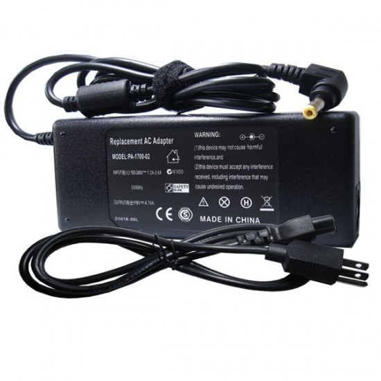 AC Adapter Power Cord For Westinghouse UW40T3PW 40" HDTV LED TV 