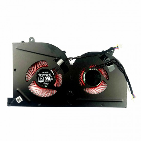 CPU GPU Cooling Fan For MSI GS63 GS63VR GS73 GS73VR MS-16K2 BS5005HS-U2F1 U2L1