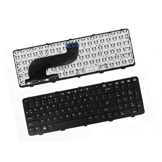 Keyboard with frame No Pointer US For HP Probook 650 G1 655 G1 738697-001