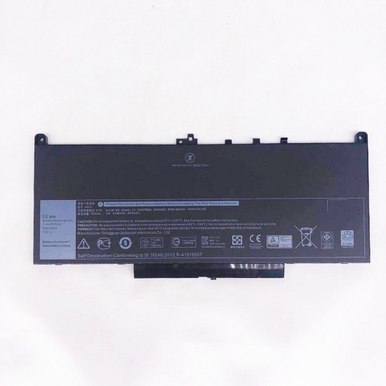 Battery For Dell Latitude E7270 E7470 Series Laptop R1V85 451-BBSX 451 J60J5 US