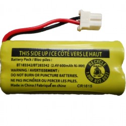 Battery For Vtech AT&T Cordless Telephones CL80111 EL52300 BT183342 / BT283342