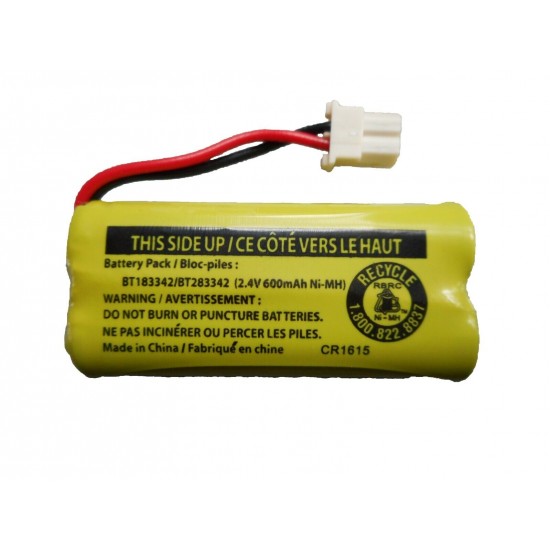 Battery For Vtech AT&T Cordless Telephones CL80111 EL52300 BT183342 / BT283342