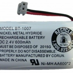 Battery For Uniden BT-1007 BT1007 Rechargeable Cordless Phone