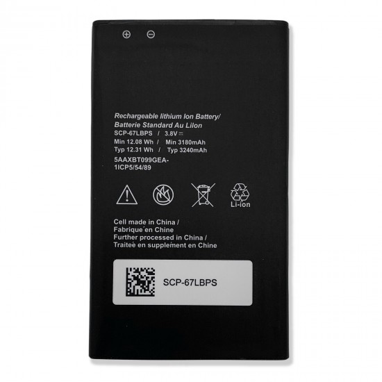 Replacement Lithium Battery for SCP-67LBPS Kyocera Duraforce PRO E6820 E6810 E6833 3240mAh