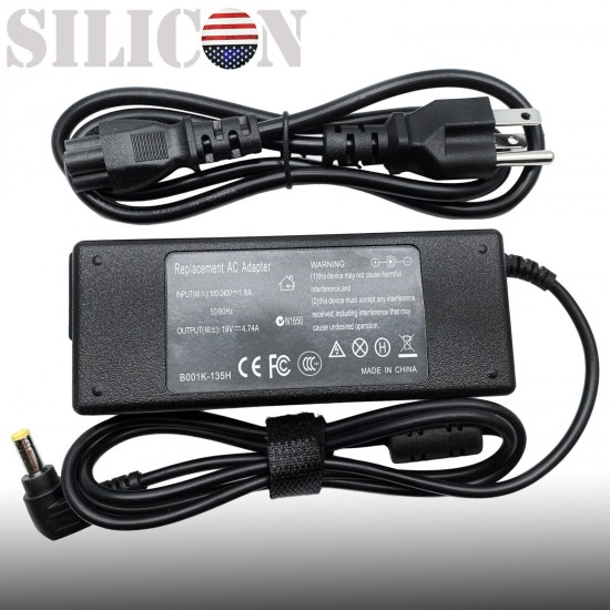 AC Adapter Power Battery Charger For Fujitsu LifeBook AH530 AH531 AH532 AH550