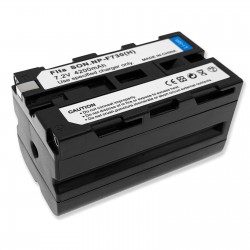 4200mAh Replacement Battery for Sony DCR-VX1000 and DCR-VX2000 Camcorders NP-F750 Compatible