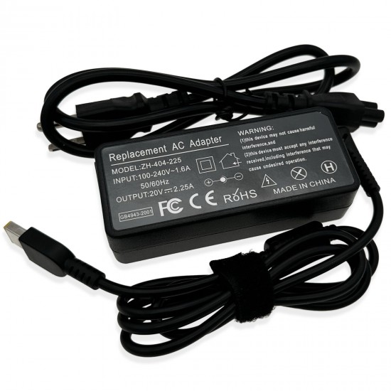 AC Adapter Charger For Lenovo Yoga 2 11 Flex 2 3 G40 G50 S21 S210 45W 20V 2.25A