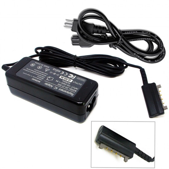 30W Power Supply for Sony Tablet S - Compatible Charger for SGPT111FR/S, SGPT112DK/S, SGPT112SA/S